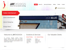 Tablet Screenshot of jaydigisign.com
